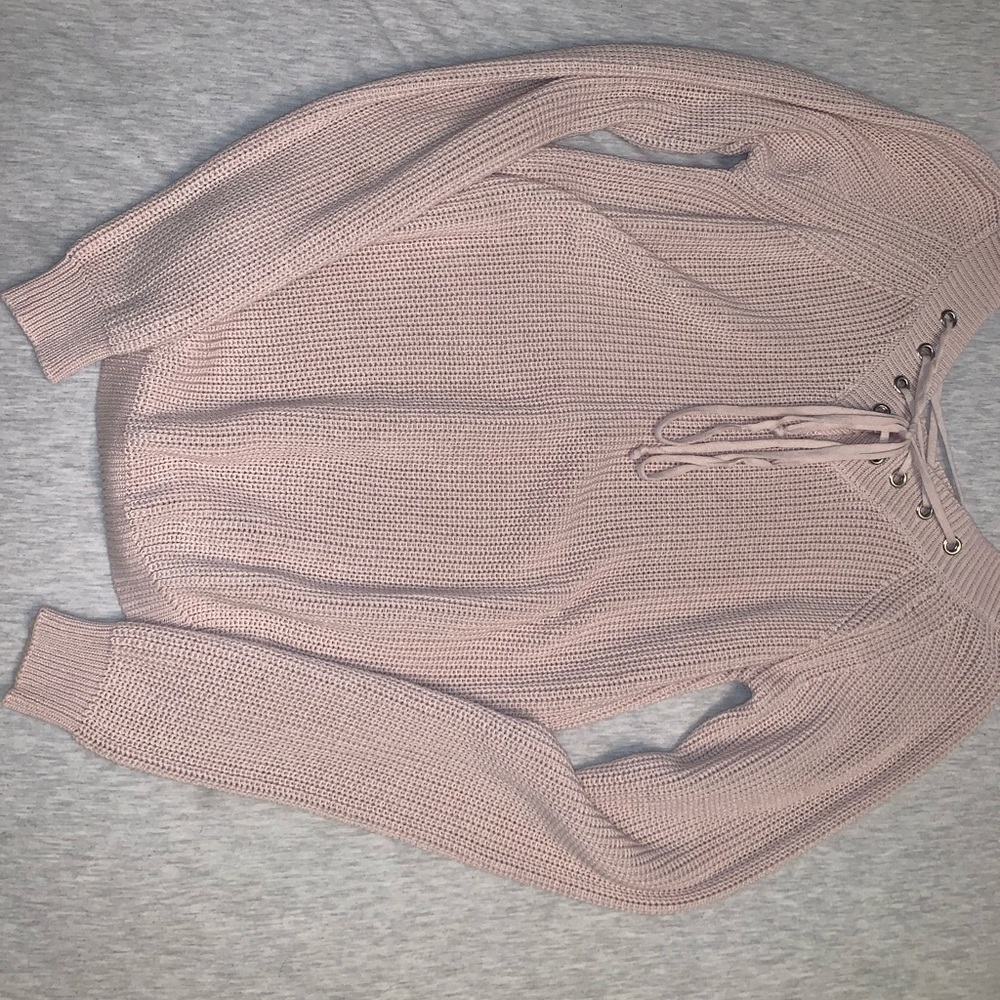 Pink Lily blush color sweater